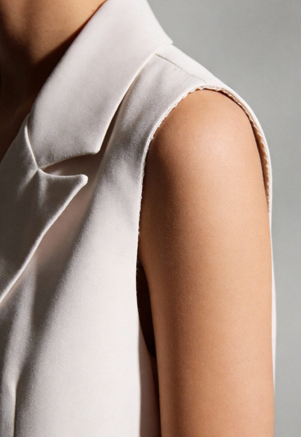 Gilet de tailleur sans manches