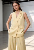 Gilet de tailleur sans manches
