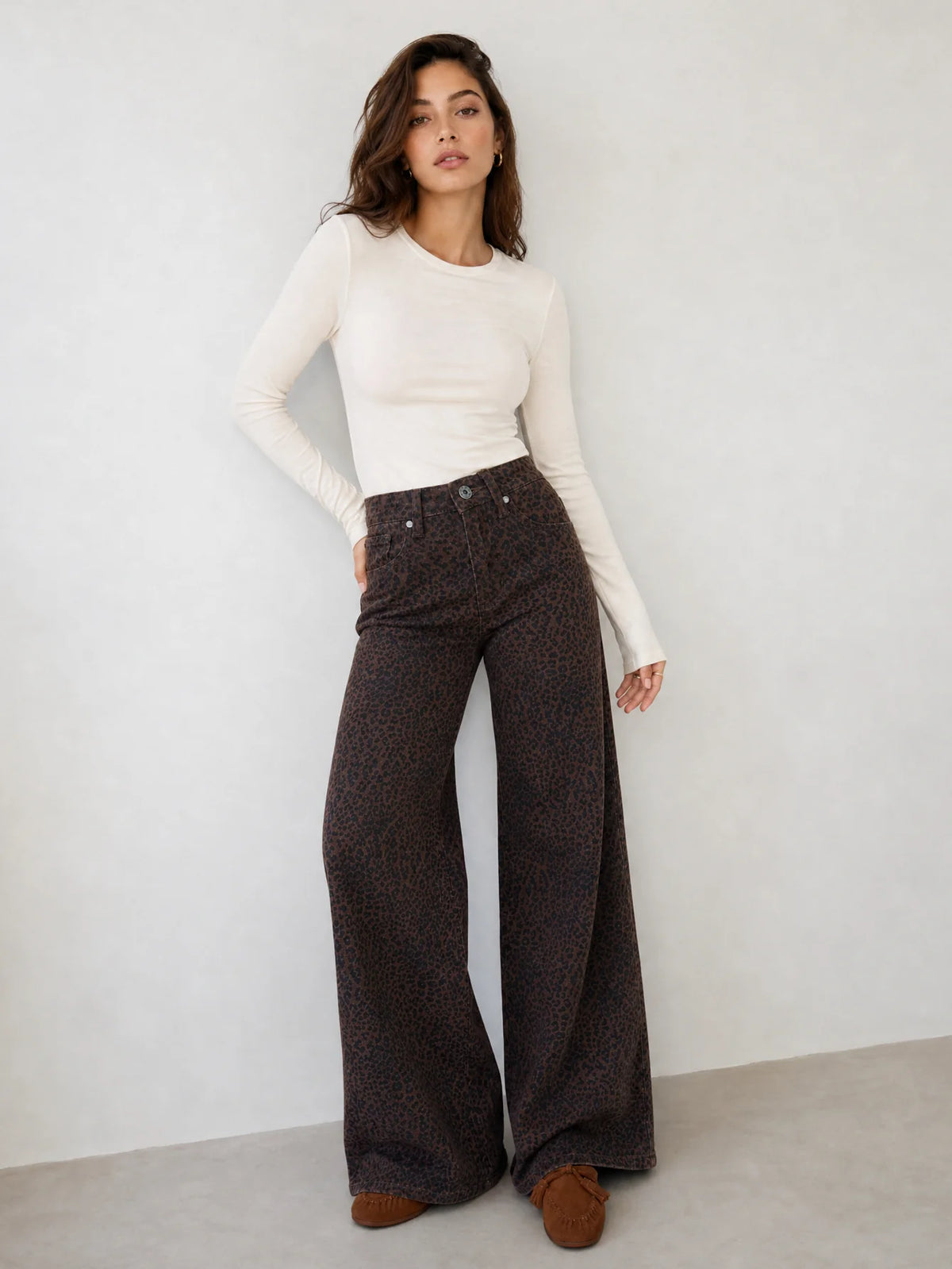 Jeans léopard
