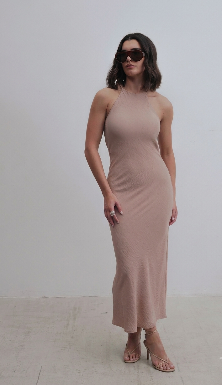 Robe encolure halter