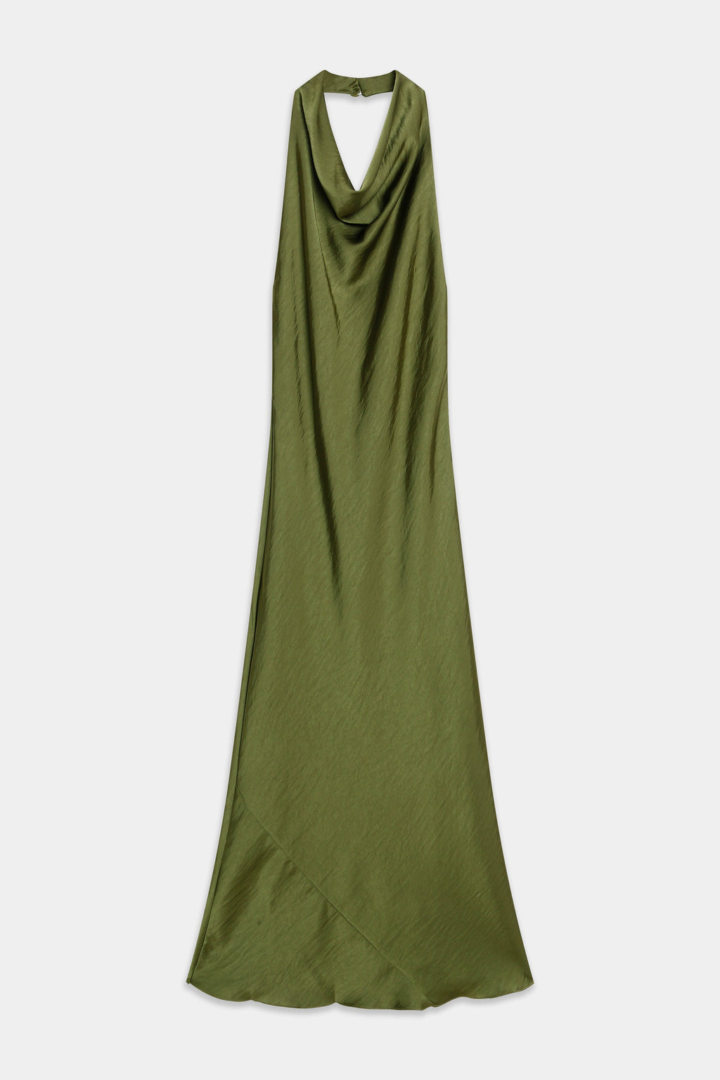 Robe dos nu satiné