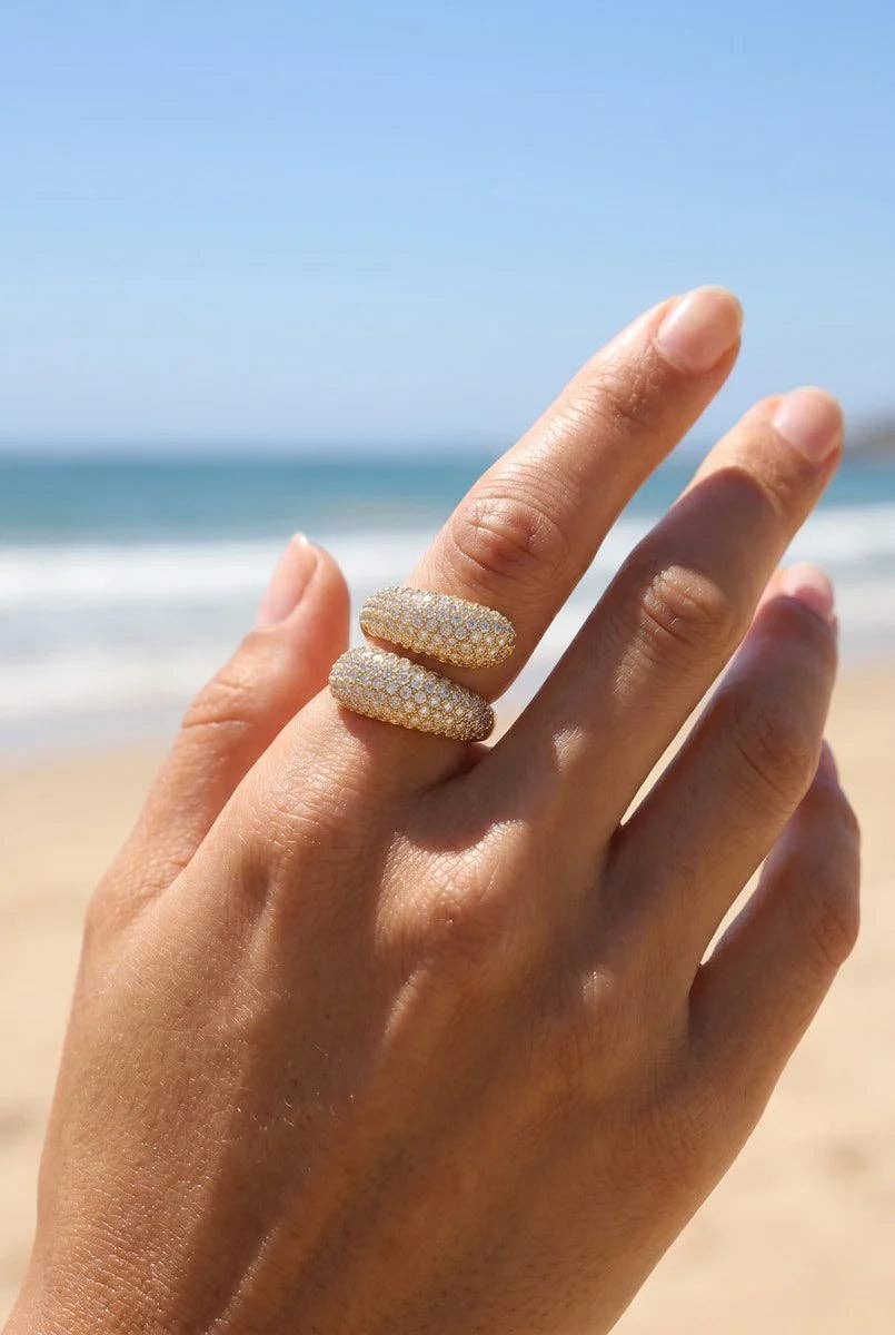 Bague strass